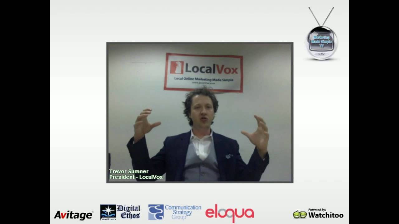 Local Marketing expert Trevor Sumner of LocalVox on Marketing Made Simple TV