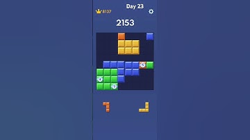 Day 23 of playing block blast every day #rap #hiphop #blockblast #games #gaming #daily #shorts