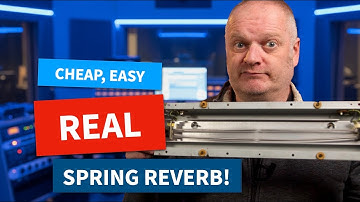 A SUPER CHEAP DIY Spring Reverb YOU Can Make Yourself!