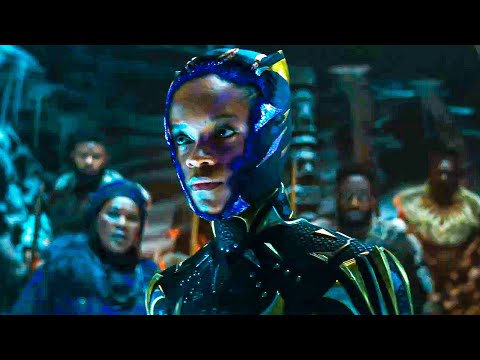 BLACK PANTHER 2 WAKANDA FOREVER "Shuri's Black Panther Suit Reveal Scene" (4K UL