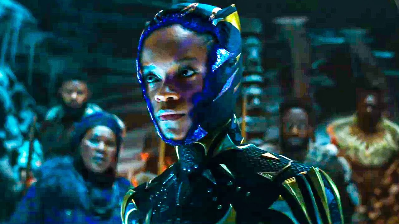 BLACK PANTHER 2 WAKANDA FOREVER Shuri s Black Panther Suit Reveal BLACK PANTHER 2 WAKANDA FOREVER Shuri s Black Panther Suit Reveal