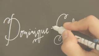 Hand lettering for wedding invitations