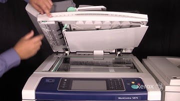 Xerox® WorkCentre® 5845/5050/5790/5687/BK40/BK50 Single Pass Document Feeder Jam Clearance