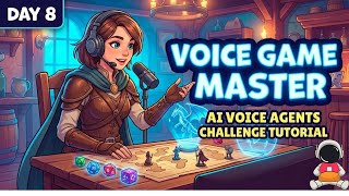 दिन 8 - वॉयस गेम मास्टर (डी एंड डी-स्टाइल एडवेंचर) ट्यूटोरियल एआई वॉयस एजेंट्स चैलेंज #aiagents screenshot 5