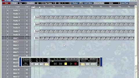 Steinberg Cubase VST-32/5.1 Complete Tutorial #25: File Management And Audio Recording Pt 1