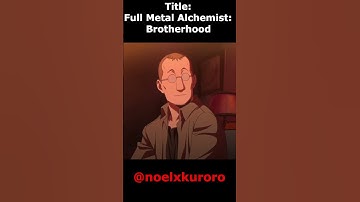 [Full Metal Alchemist: Brotherhood] - Nina Tucker #shorts #anime #fullmetalalchemist #fma