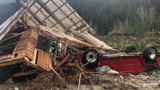 ‘Like missiles’: B.C. resident who lost home in river recalls rush to safety