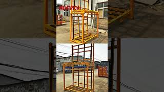 Double Sided L Glass Rack