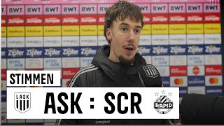 Christoph Lang On The Home Win Against Rapid