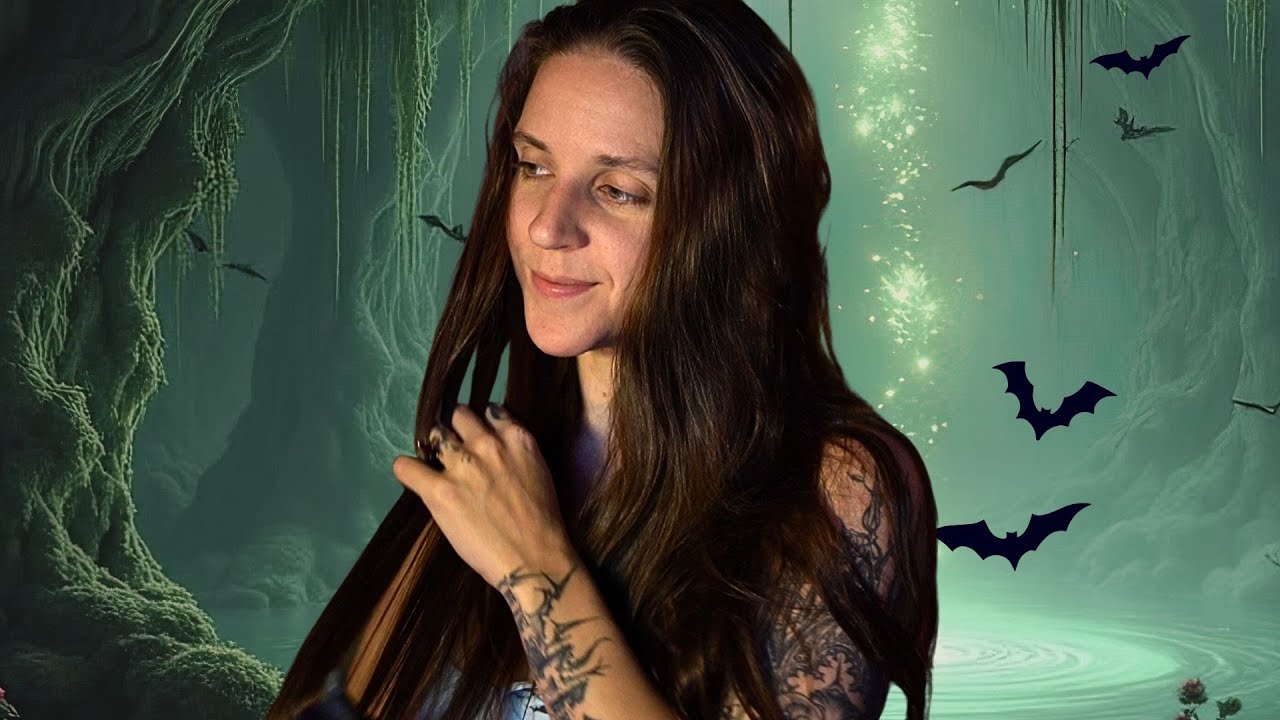 ASMR Hair Brushing | Gentle Sounds & Soft Energy - Spazzola i miei lunghi capelli castani con me!