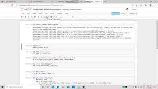 jupyter notebook based image color detection