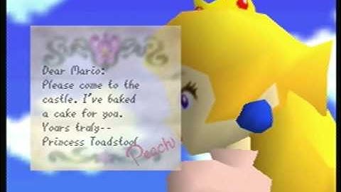 Nintendo 64: Super Mario 64 Intro Movie HQ