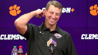 Dabo Swinney talks 'Old Testament' rant on caller, ND matchup