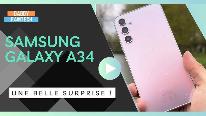 Test Samsung Galaxy A34 : un bon smartphone qui échoue à se démarquer