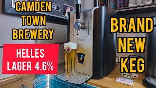 Camden Hells lager 4.6% - Perfect draft pro / Philips perfect draft - review No. 1163