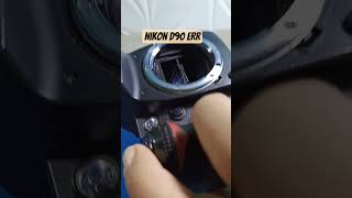 nikon d90 shutter error #camera repair shop #mastercameraofficial