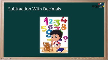 WCLN - Math - Subtraction with Decimals