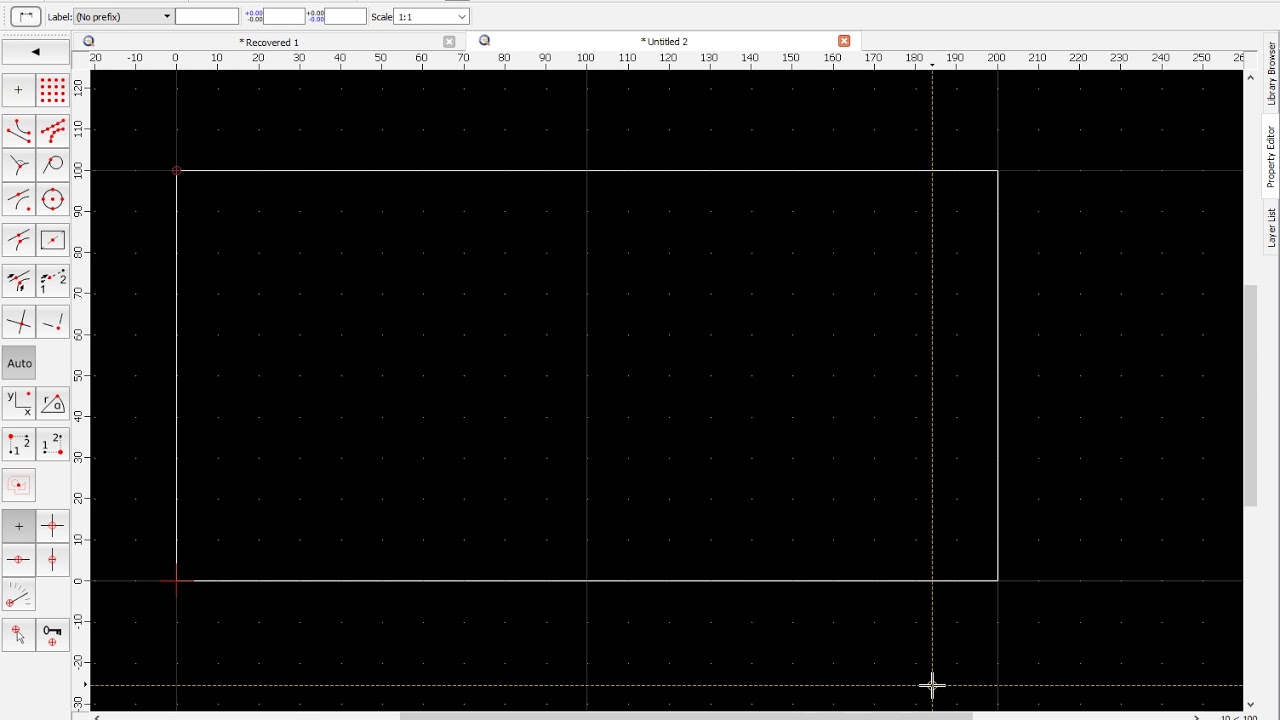 QCAD Tutorial satu - YouTube