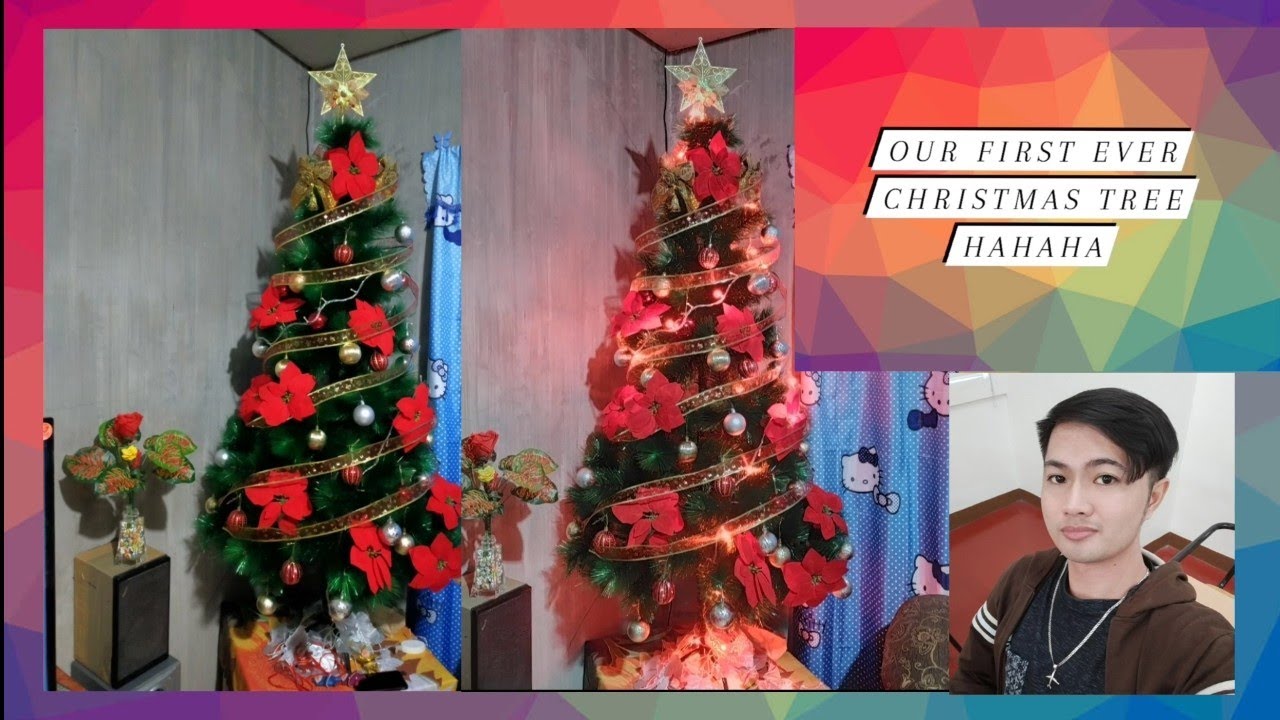 Our First ever Christmas Tree 🎄 Murang Christmas Tree na maganda ang