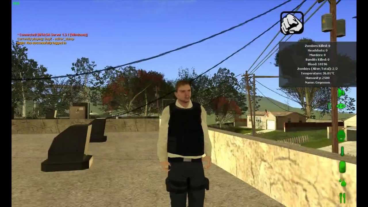 Download DayZ Survived (my version v1.0) for GTA San Andreas