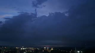 Sunset with clouds Sept 23 2025