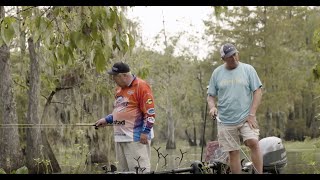 Huge Crappie Slabs in the Swamps of Santee Cooper, SC with Whitey Outlaw and Russ Bailey