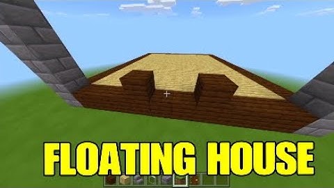 Minecraft: Building a Floating House