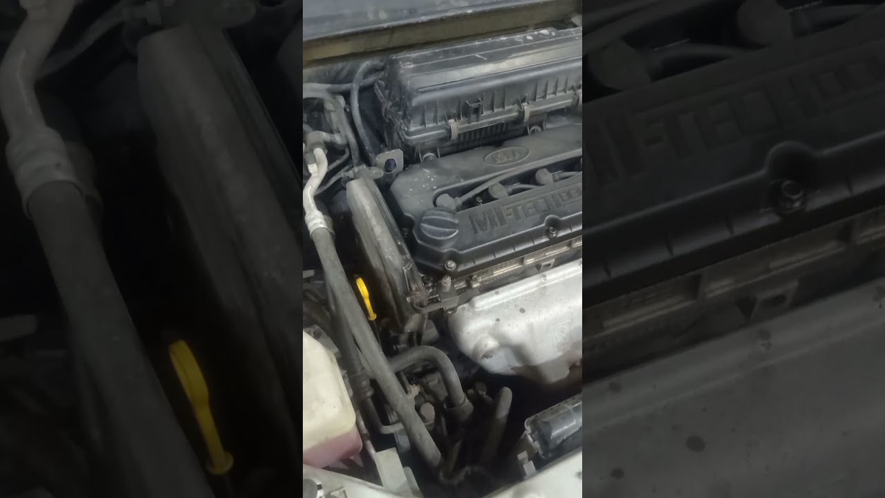 Замена ремня ГРМ Киа Рио 1,4 - YouTube