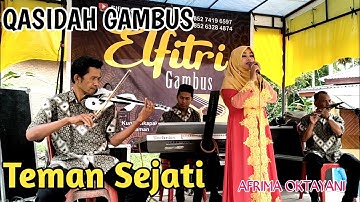 TEMAN SEJATI (QASIDAH COVER) LIVE BY AFRIMA OKTAYANI