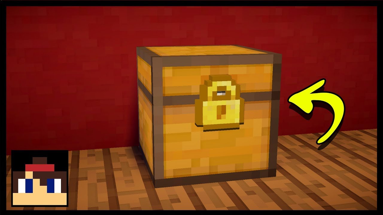 Minecraft: How To Lock A Chest | MCPE (No Mods Or Addons!) - YouTube