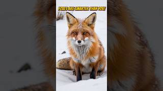 Foxes Are Smarter Than You Think! #shorts #animalfacts #animals #wildlife #foxfacts