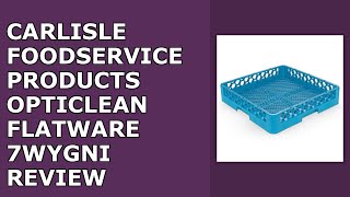 Carlisle FoodService Products Opticlean Flatware Rack Dishwashing Tray - Is It Worth It? 🤯