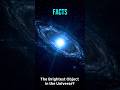 This Black Hole Outshines Entire Galaxies! 😱 #Space #Shorts