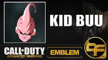 COD Advanced Warfare Emblem Tutorial #30 - Kid Buu
