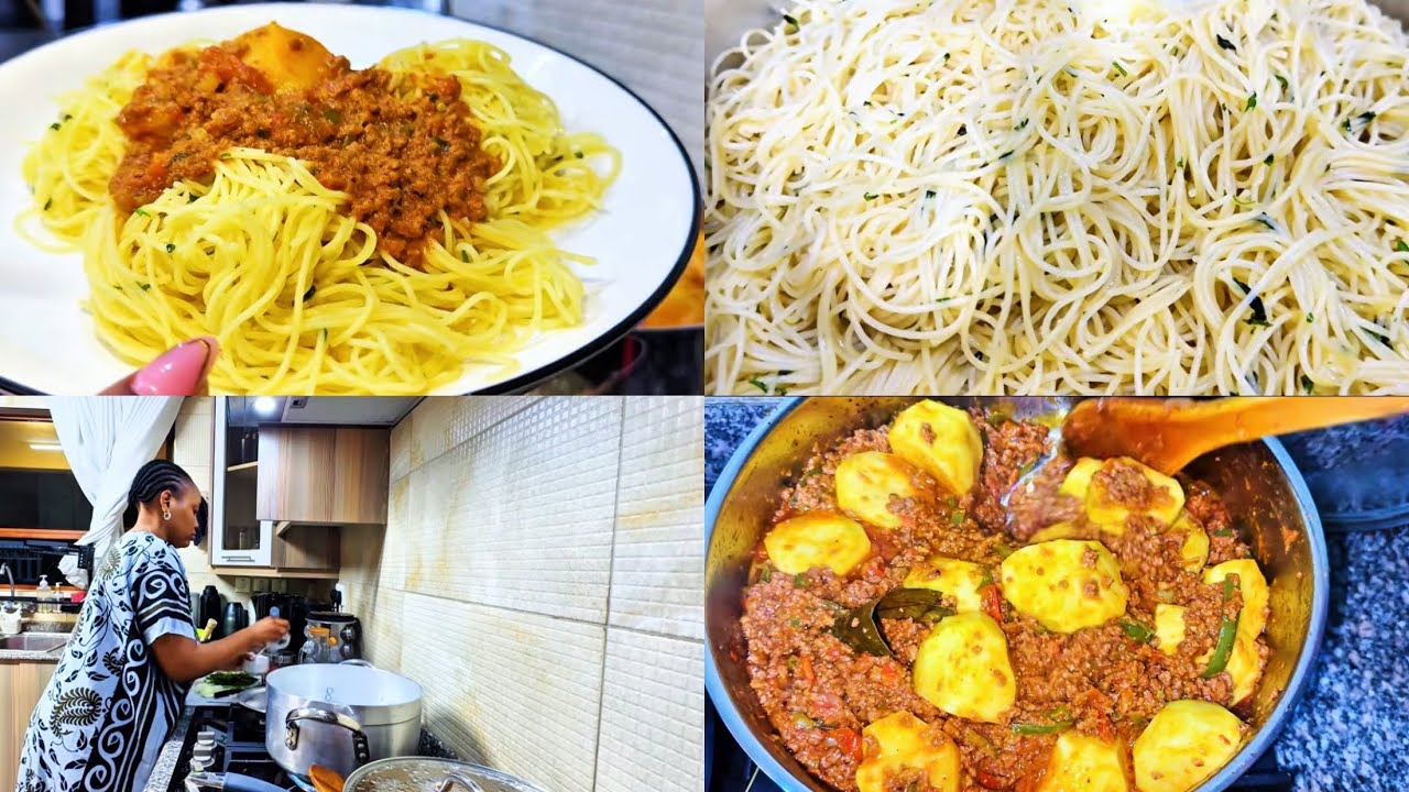 Simple Butter Spaghetti & Minced Meat Recipe | Cozy Home Cooking 🤍