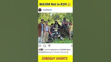 Wasim Is Not In @Round2hell Zombie Part 2 😧#shorts #round2hell #r2h