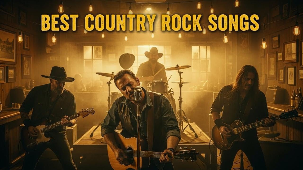 Country Rock Chill Drive 2026 🎸 Laid-Back Southern Rock Vibes | Doobie ...
