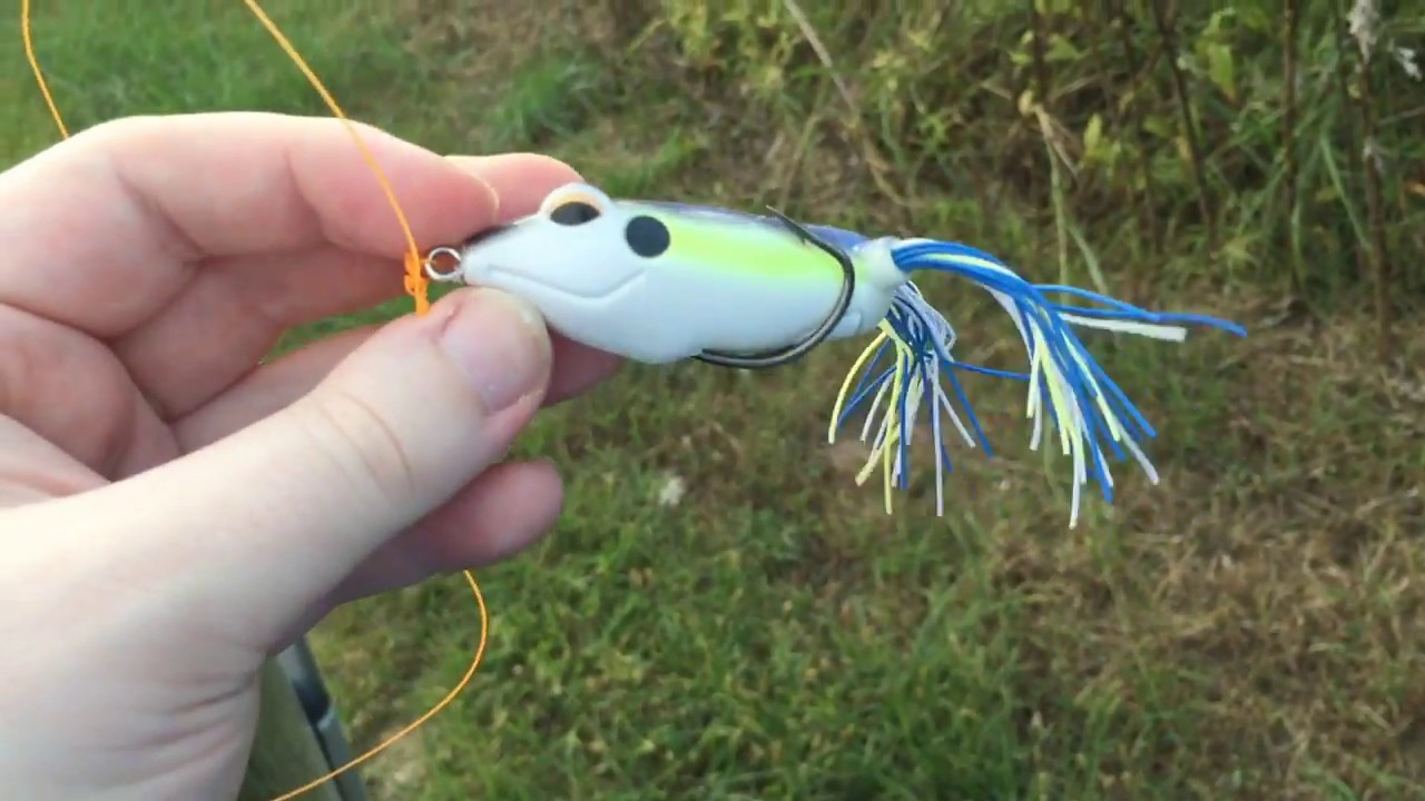 Bass Fishing Tutorial: Easy frog lure modifications to increase