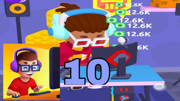 #Part 10 Idle Streamer - Tuber game. Get followers tycoon (Android - iOS)