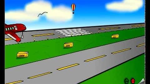 Flash animation of plane taking off | by Pi Ra