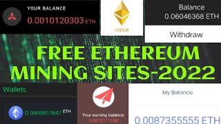 Free Ethereum Mining Websites-2022-Cryptocurrency-How to Mine Ethereum on Mobile-India Mining