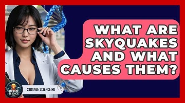 What Are Skyquakes And What Causes Them? - Strange Science HQ