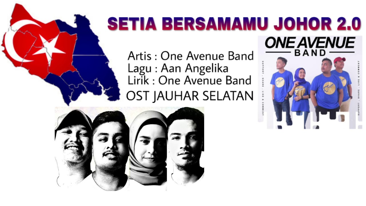 One Avenue Band - Setia Bersamamu Johor 2.0 (LIRIK VIDEO 