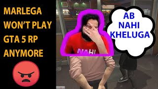 MARLEGA WON'T PLAY GTA 5 RP ANYMORE || FUNNY HIGHLIGHTS ||  GTA 5 ROLEPLAY ||