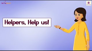 Helpers Help Us! - Rhymes for Kids | Senior KG Rhymes | Periwinkle