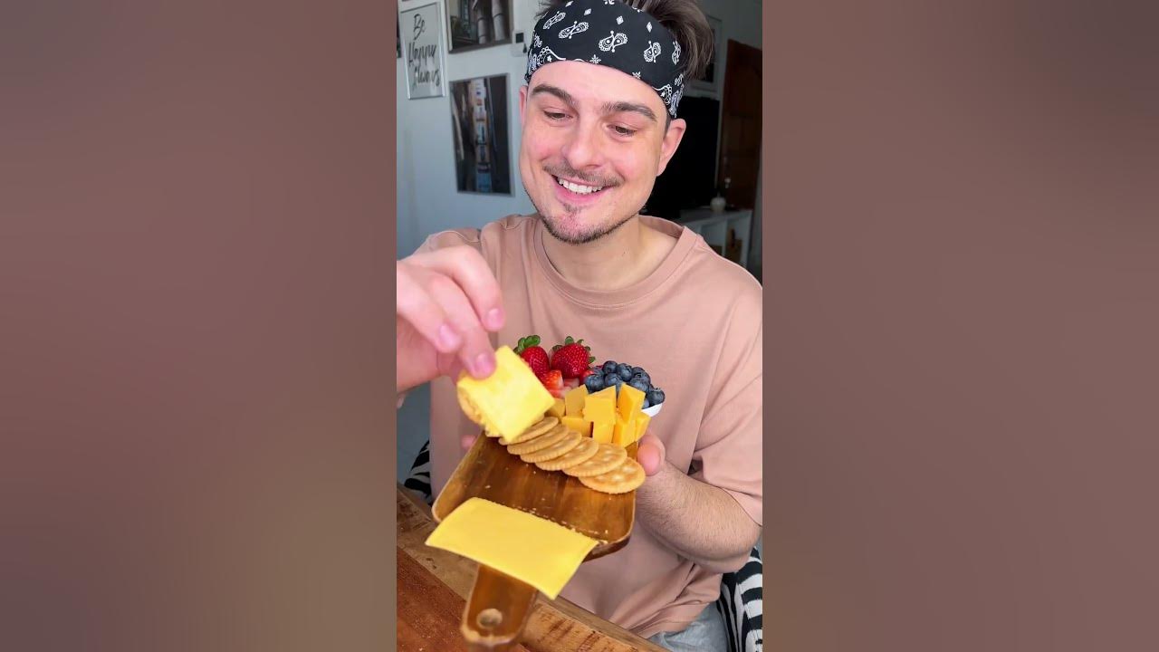 How to eat CRACKERS & CHEESE properly 🧀🍥🍓😎🤌 CHEFKOUDY YouTube