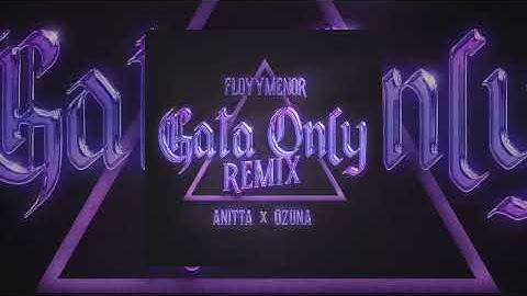 FloyyMenor, Anitta, Ozuna - GATA ONLY REMIX (Audio Oficial)