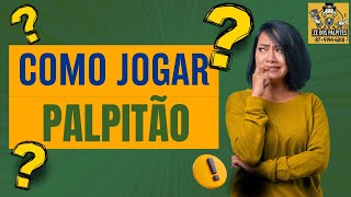 COMO JOGAR NO PALPITÃO? | JOGO DO BICHO screenshot 1