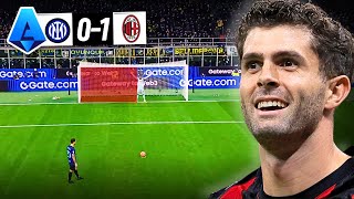 Pulisic Strikes, Maignan Denies as AC Milan Win the Derby!