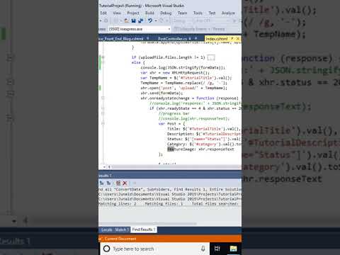 220 ASP .NET MVC - Add Image Upload Feature in Edit Post Page Tutorial Project